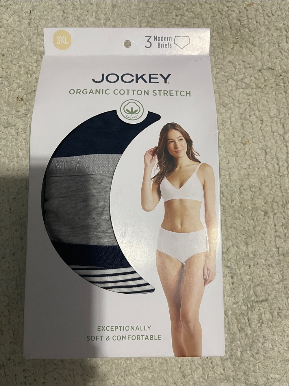 NIP- Jockey- 3XL- 3 modern briefs